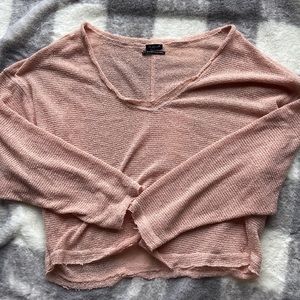 Pink sweater